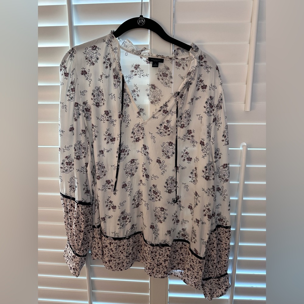 Ann Taylor Peasant Blouse